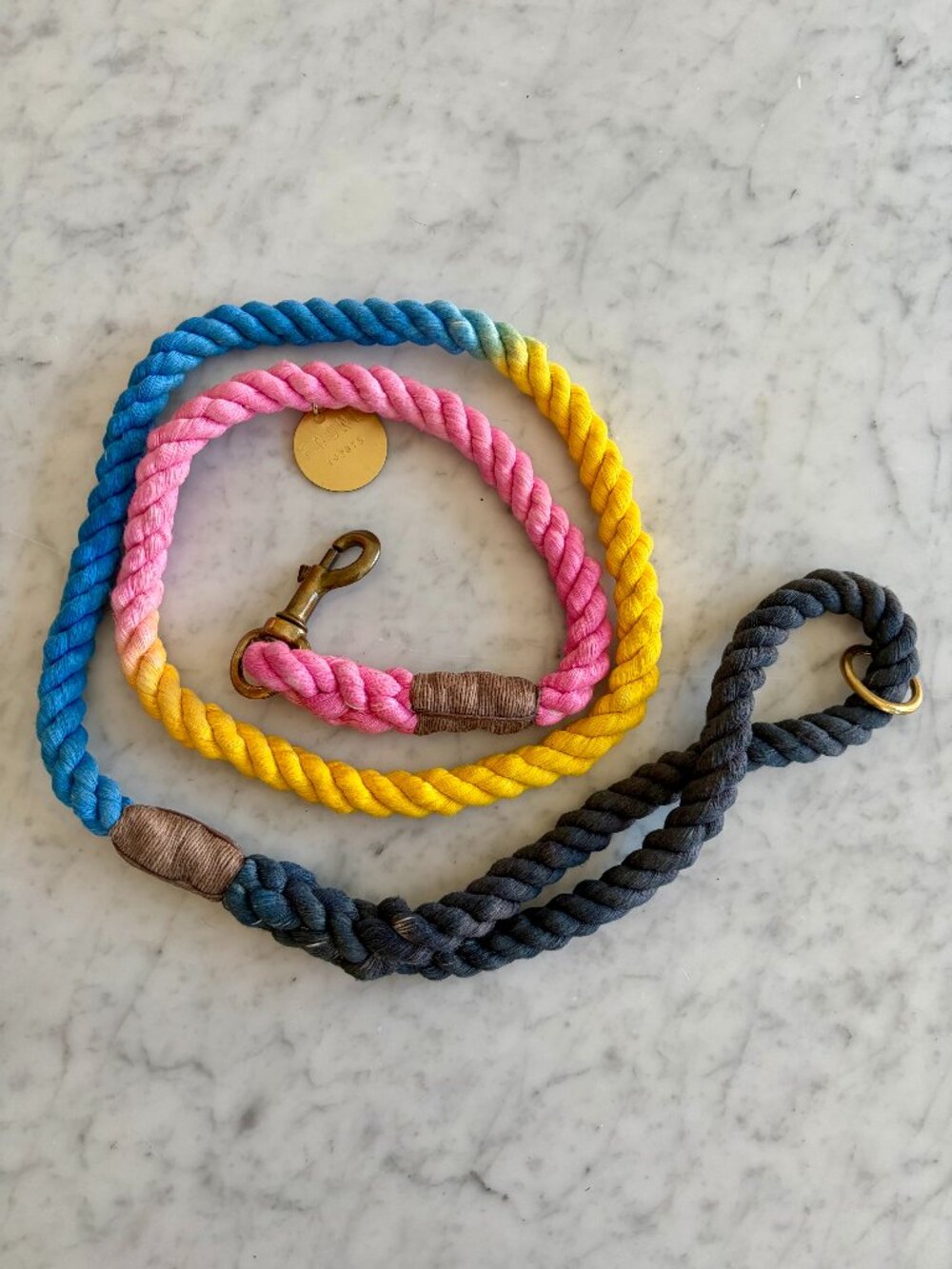 found my animal classic rope leash in kuma